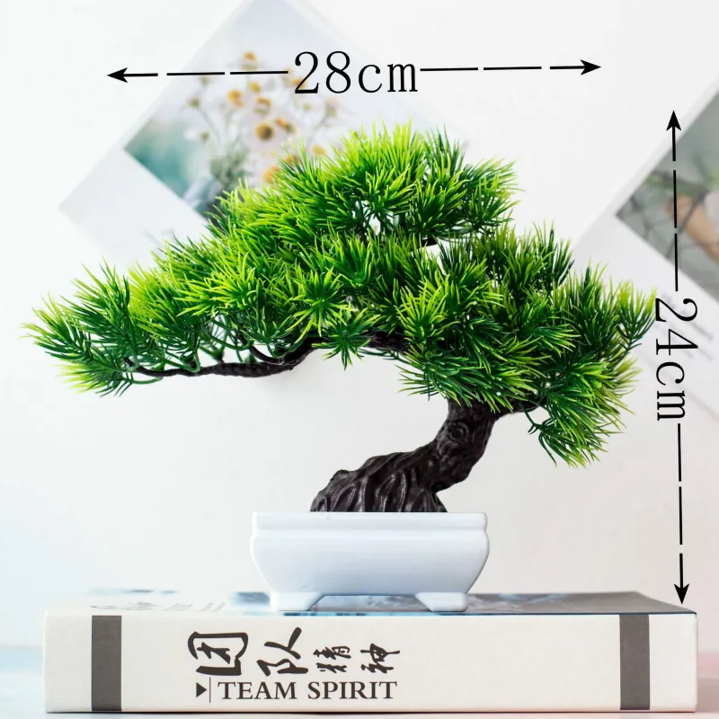 Bonsai Garden Kit - 1pcs Artificial Green Plants Bonsai Pine