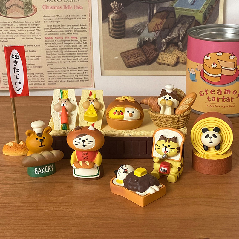 Bonsai Garden Shop - Scene Decoration Bread Shop Series Bookshelf