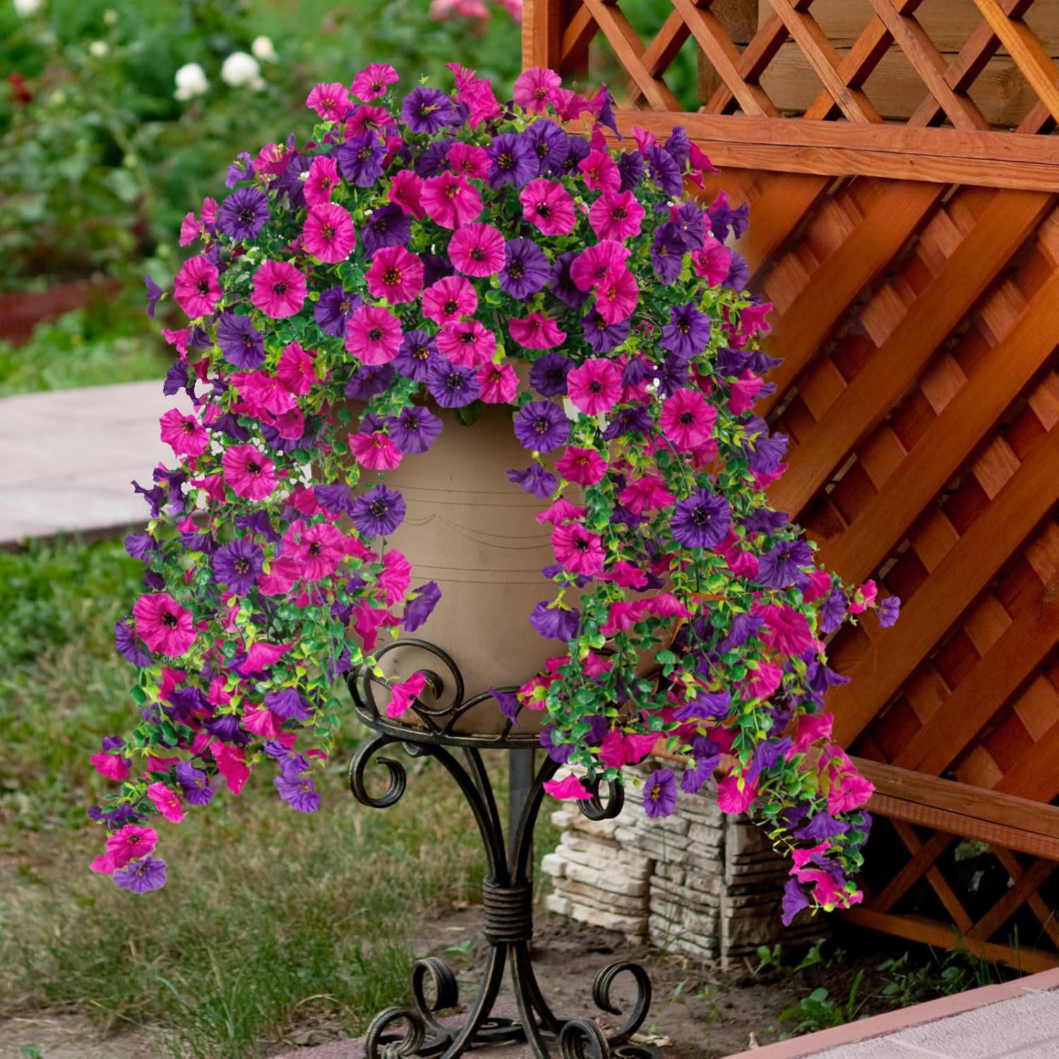 Bonsai Garden Festival - Artificial Flowers Vine Morning Glory Wedding