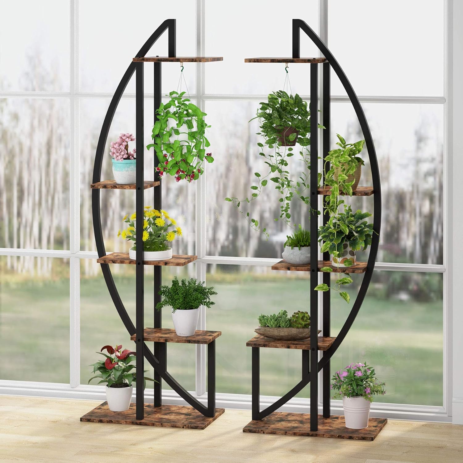 5-Tier Plant Stand Pack of 2,  - Bonsai Garden Display Stands reseña y precio