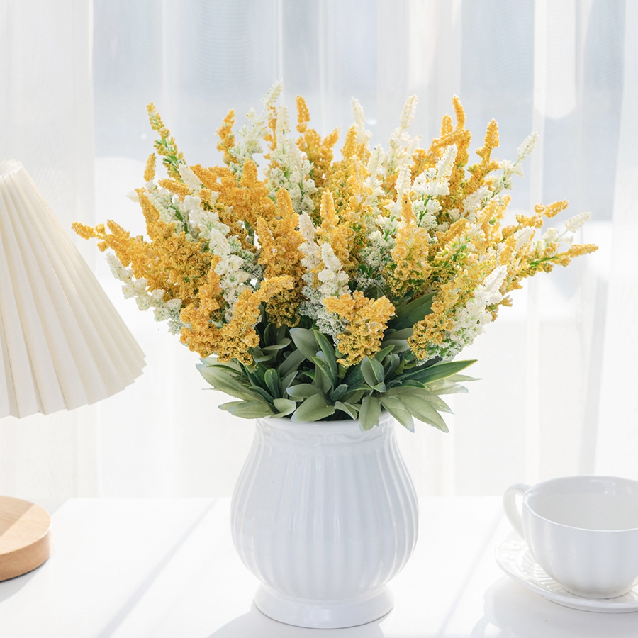 Artificial Flower Plants Laven - Bonsai Garden Festival reseña y precio