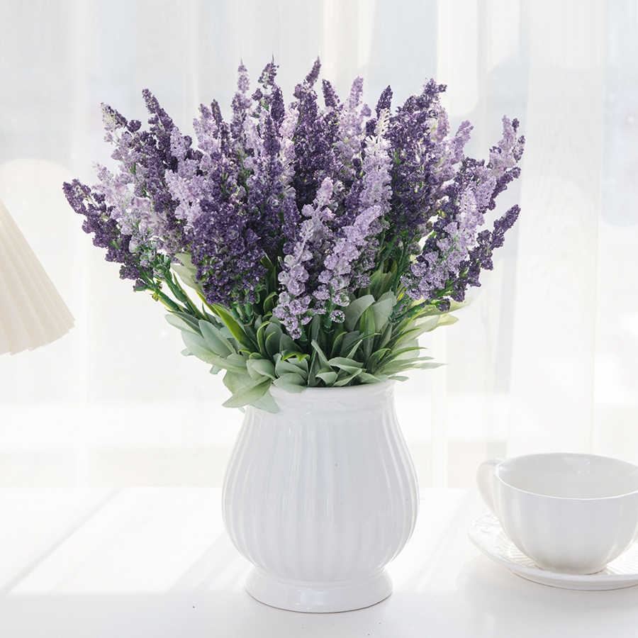 Artificial Flower Plants Laven - Bonsai Garden Festival reseña y precio