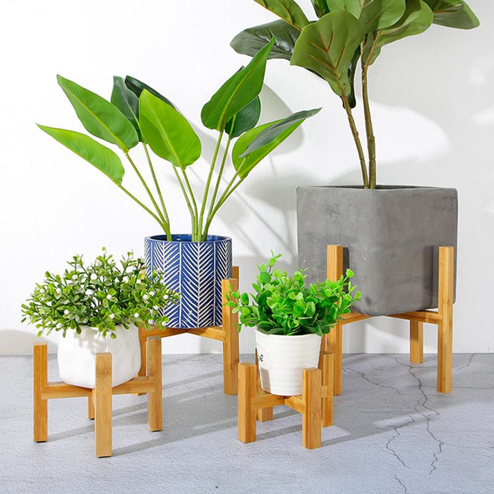 Bamboo Indoor Outdoor Home Dec - Bonsai Garden Display Stands reseña y precio
