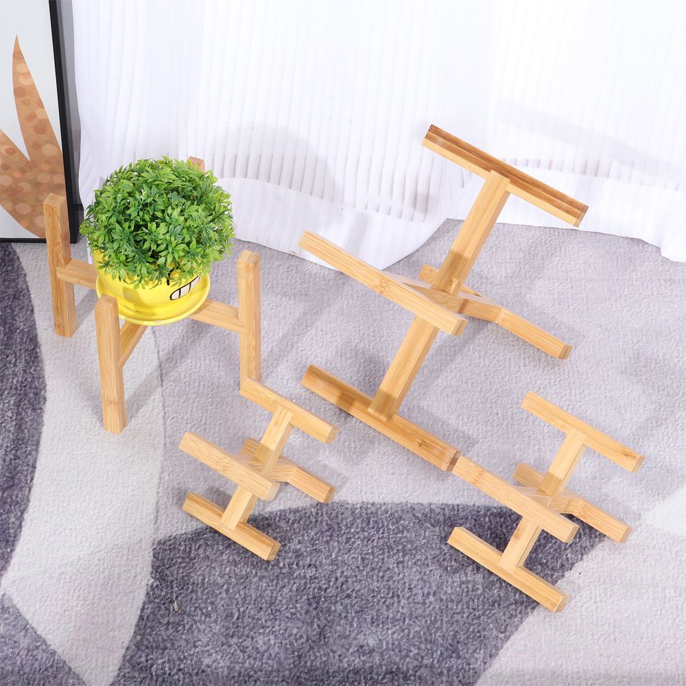 Bamboo Indoor Outdoor Home Dec - Bonsai Garden Display Stands reseña y precio