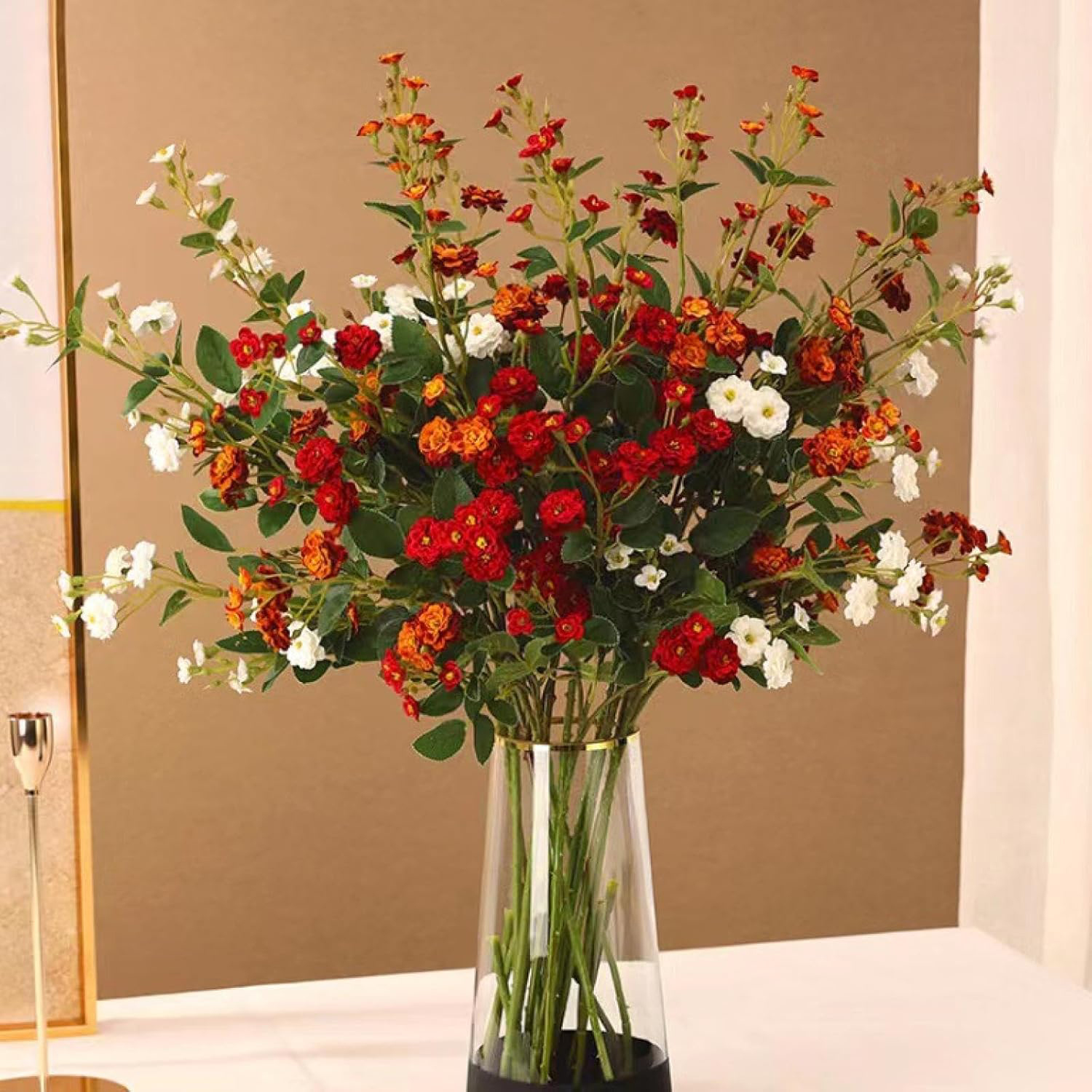 Artificial Flowers Handmade Da - Bonsai Garden Festival reseña y precio