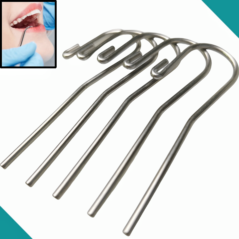 5Pcs/Pack Stainless Steel Dent - Root Hook Tool reseña y precio