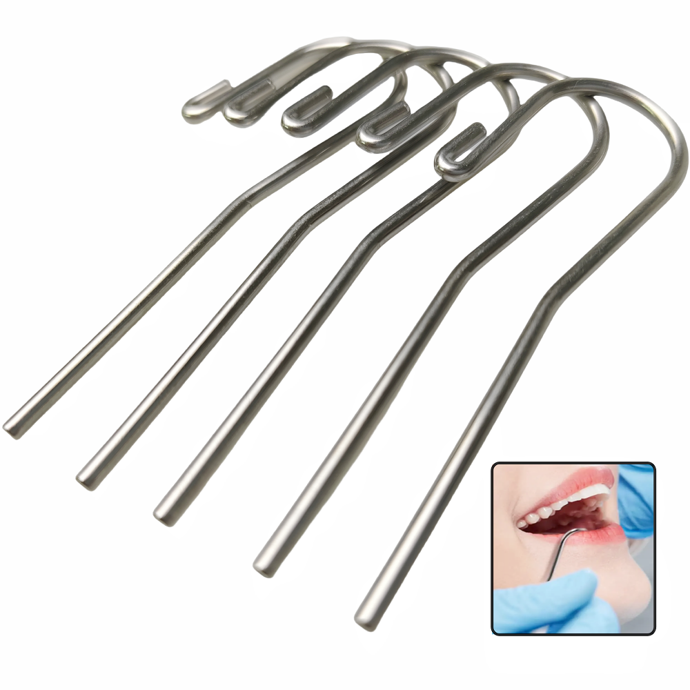 5Pcs/Pack Stainless Steel Dent - Root Hook Tool reseña y precio