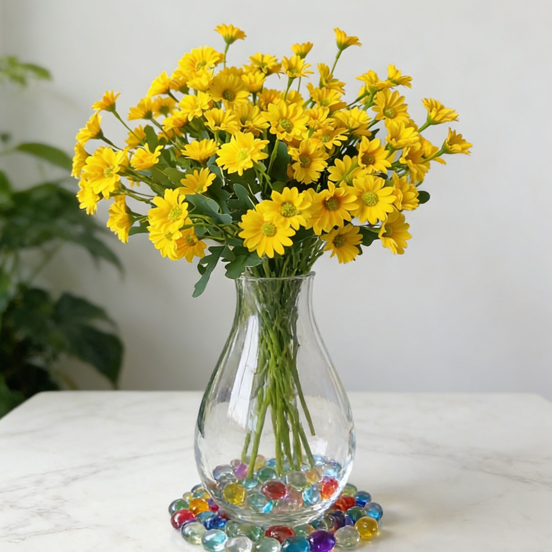 Artificial Flower Silk Daisy F - Bonsai Garden Festival reseña y precio