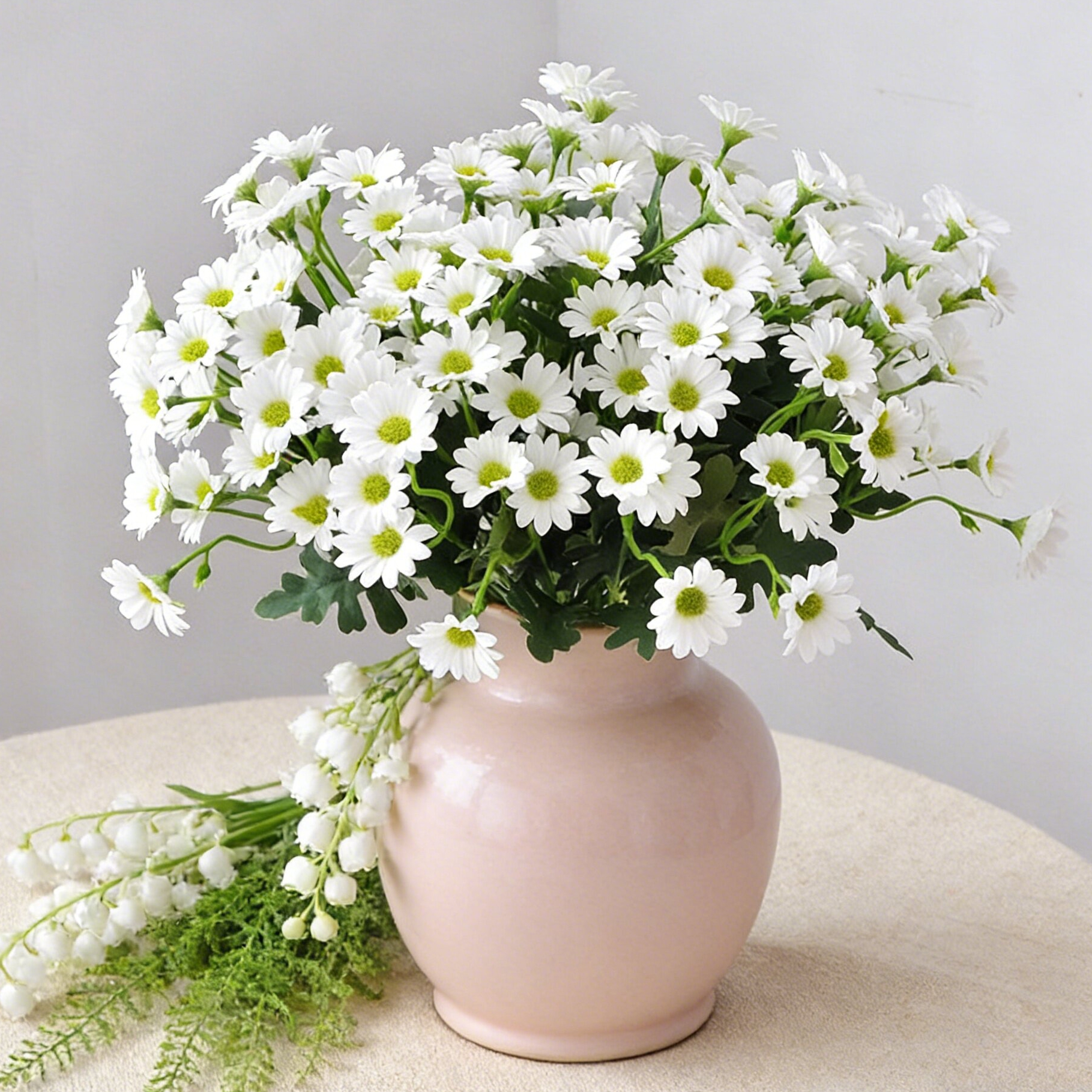 Artificial Flower Silk Daisy F - Bonsai Garden Festival reseña y precio
