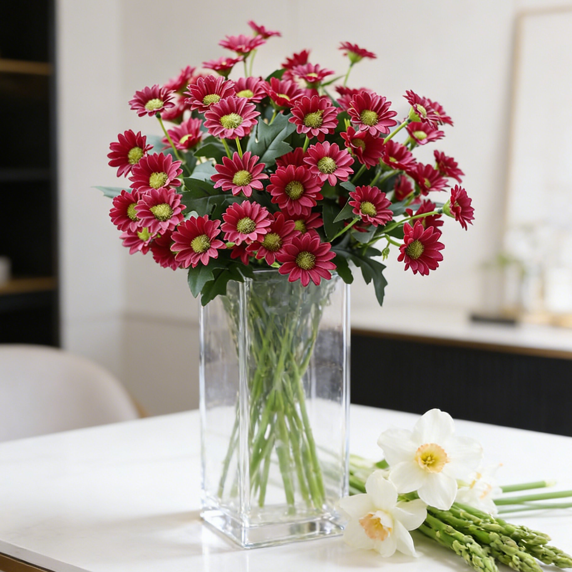 Artificial Flower Silk Daisy F - Bonsai Garden Festival reseña y precio