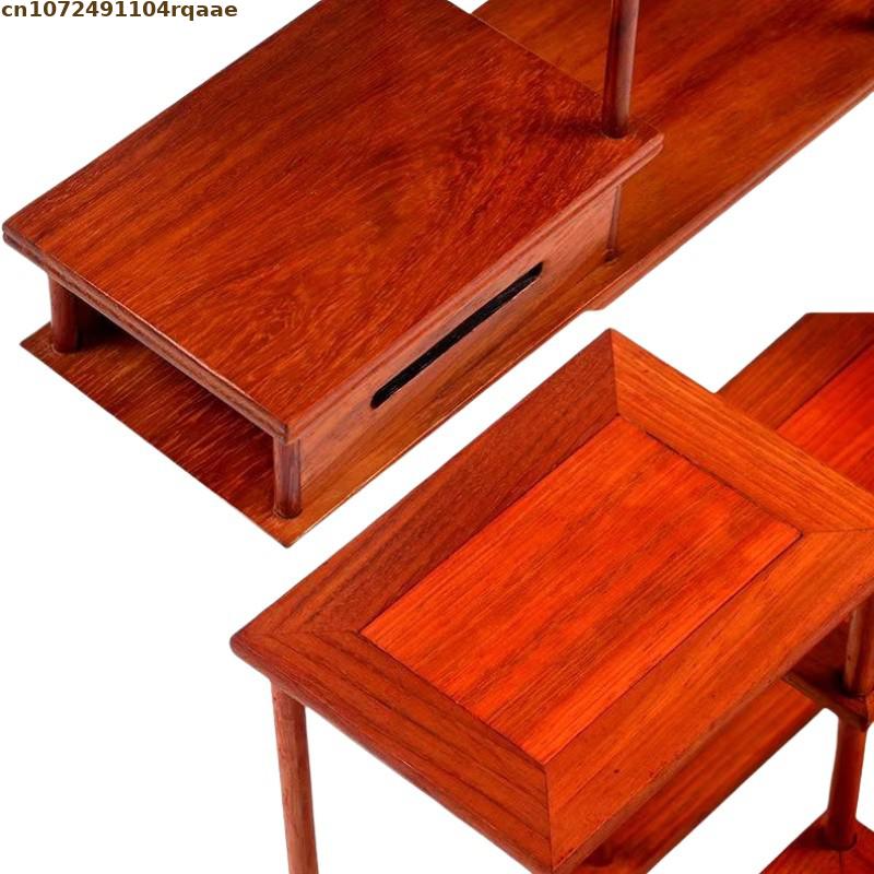 Wooden Flower Pot Holder Plant - Bonsai Garden Display Stands reseña y precio