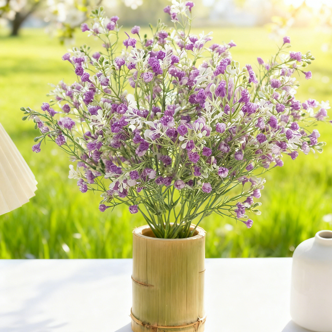 Artificial Flower Plant Gypsop - Bonsai Garden Festival reseña y precio