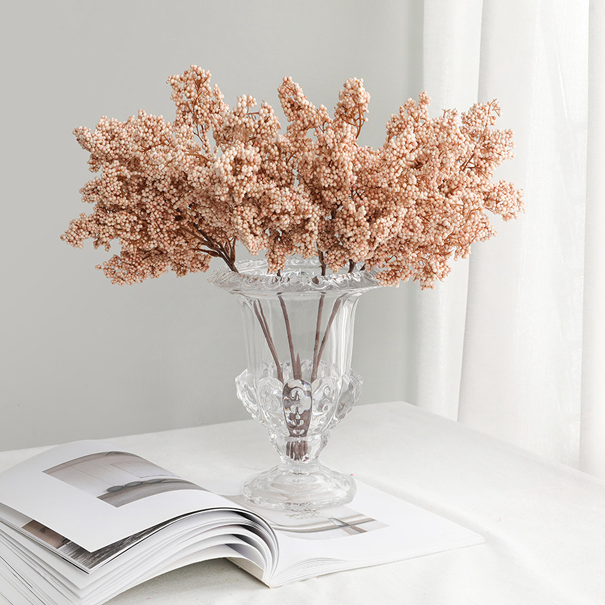 1/3pcs Artificial Flowers Plan - Bonsai Garden Festival reseña y precio