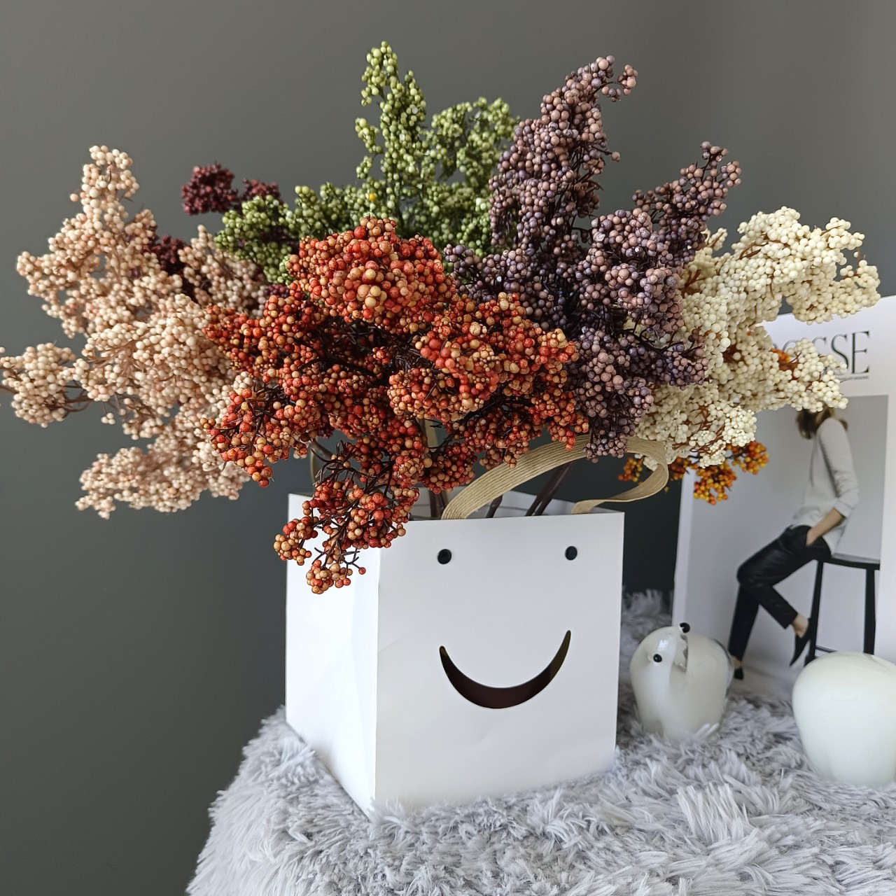 1/3pcs Artificial Flowers Plan - Bonsai Garden Festival reseña y precio