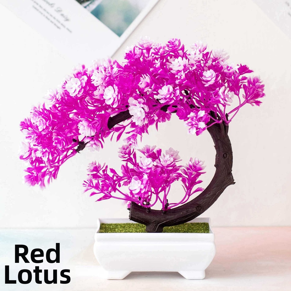 Artificial Silk Lotus Flower P - Bonsai Tree Zen Garden reseña y precio