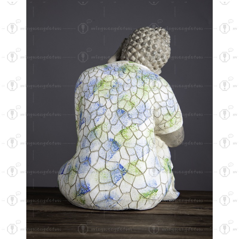 Mini Buddha Statue Ornament, N - Us Bonsai Garden reseña y precio