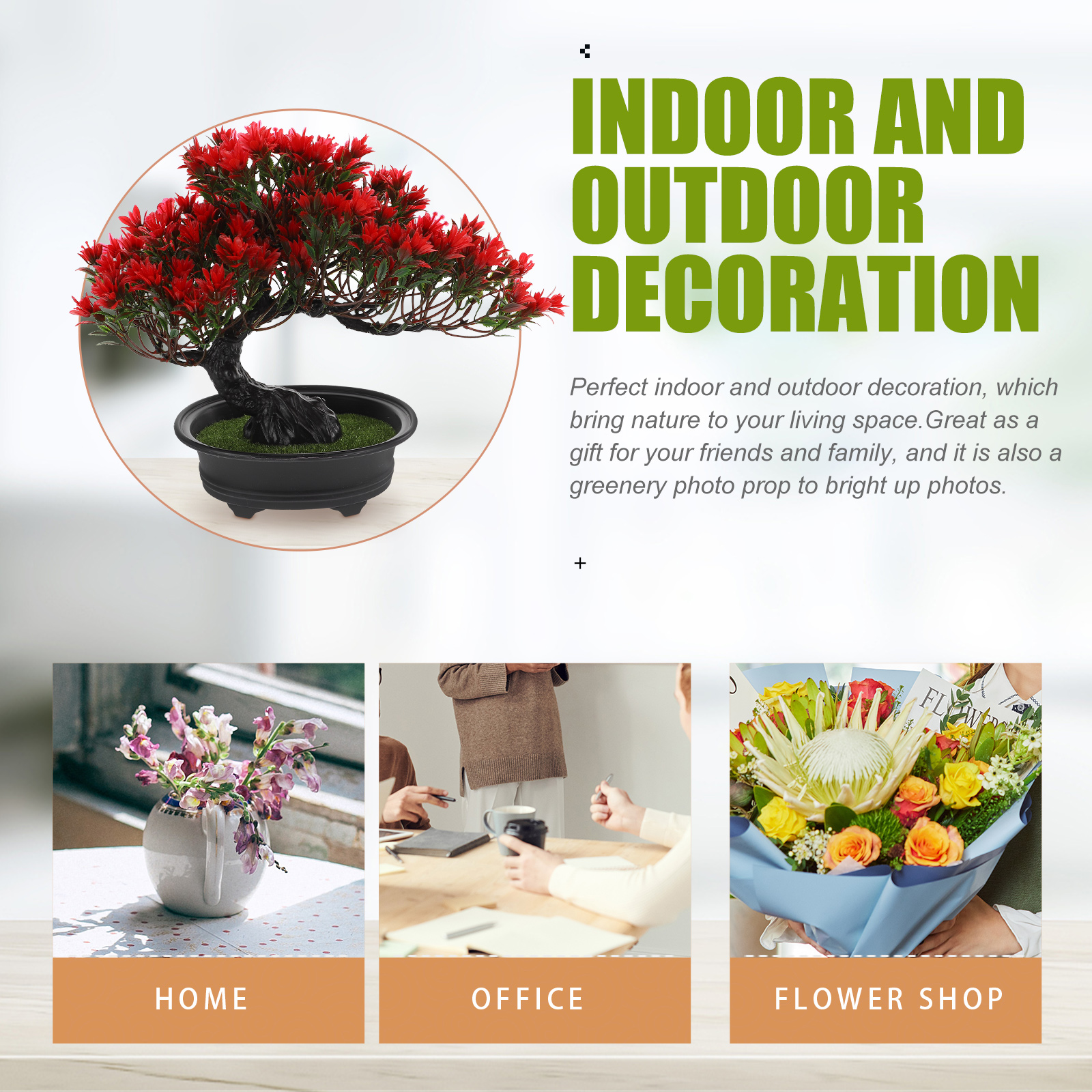 Artificial Plant Potted Bonsai - Bonsai Garden Kit reseña y precio