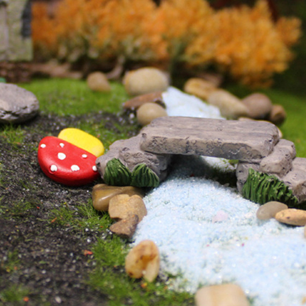 1Set Whimsical Mini Mushroom S - Bonsai Garden Display reseña y precio