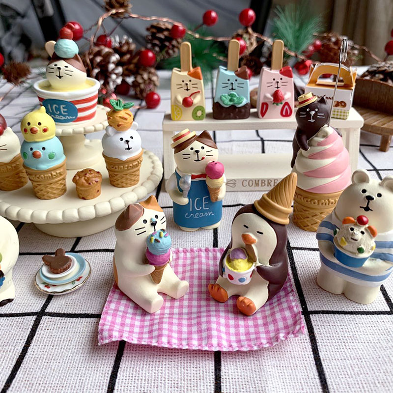 Scene Decoration Ice Cream Sho - Bonsai Garden Shop reseña y precio