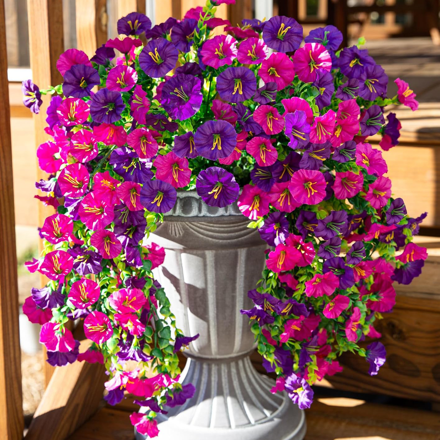 Artificial Flowers Vine Mornin - Bonsai Garden Festival reseña y precio