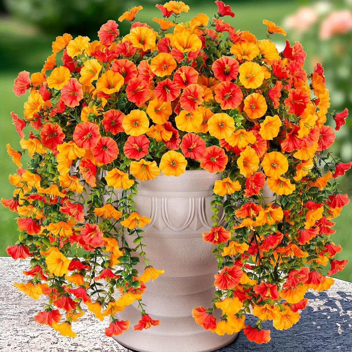 Artificial Flowers Vine Mornin - Bonsai Garden Festival reseña y precio
