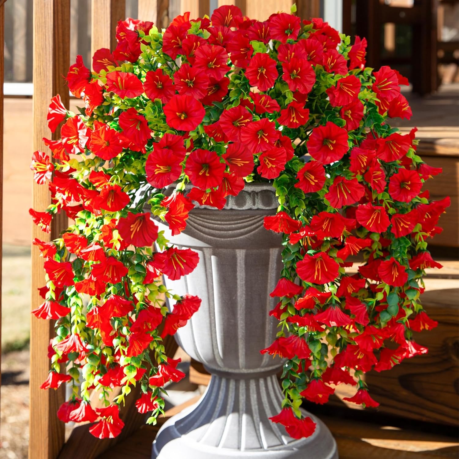 Artificial Flowers Vine Mornin - Bonsai Garden Festival reseña y precio