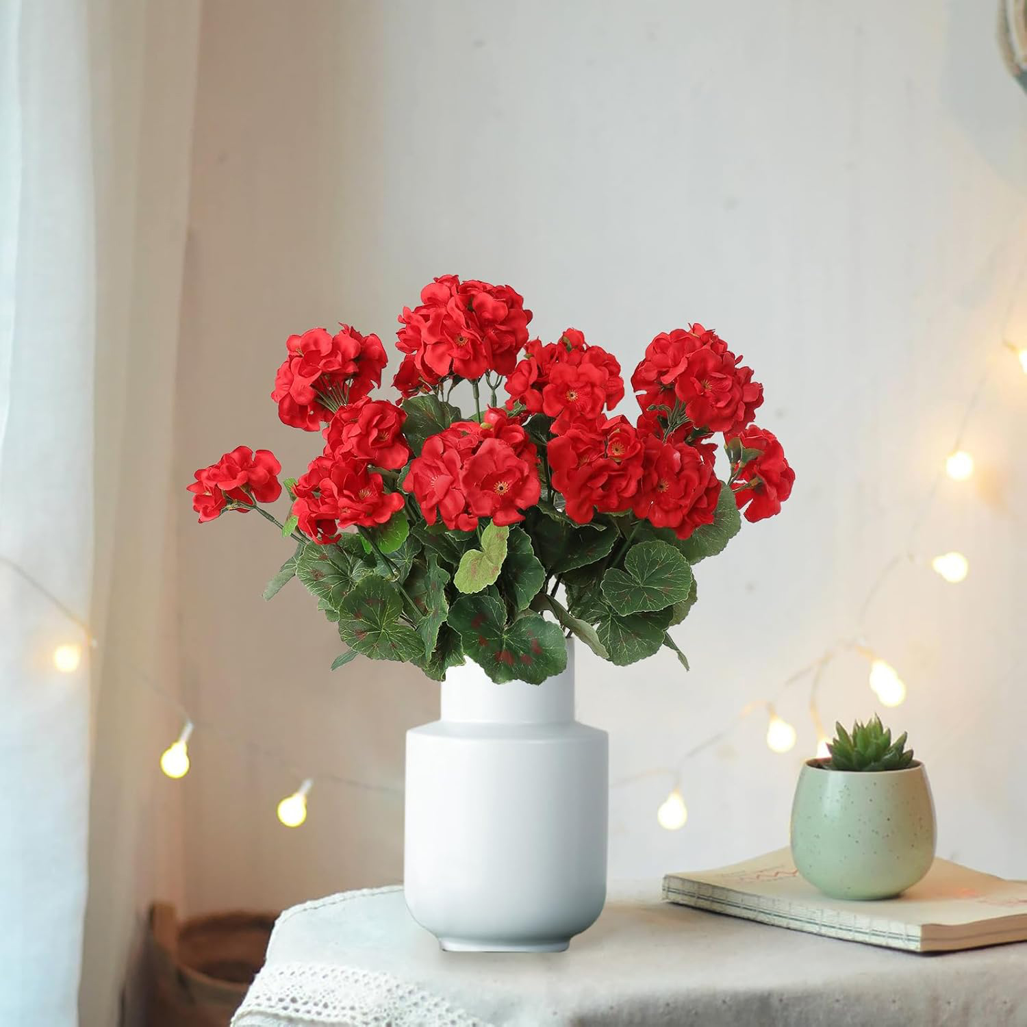 1/3PC Artificial Flower Begoni - Bonsai Garden Festival reseña y precio