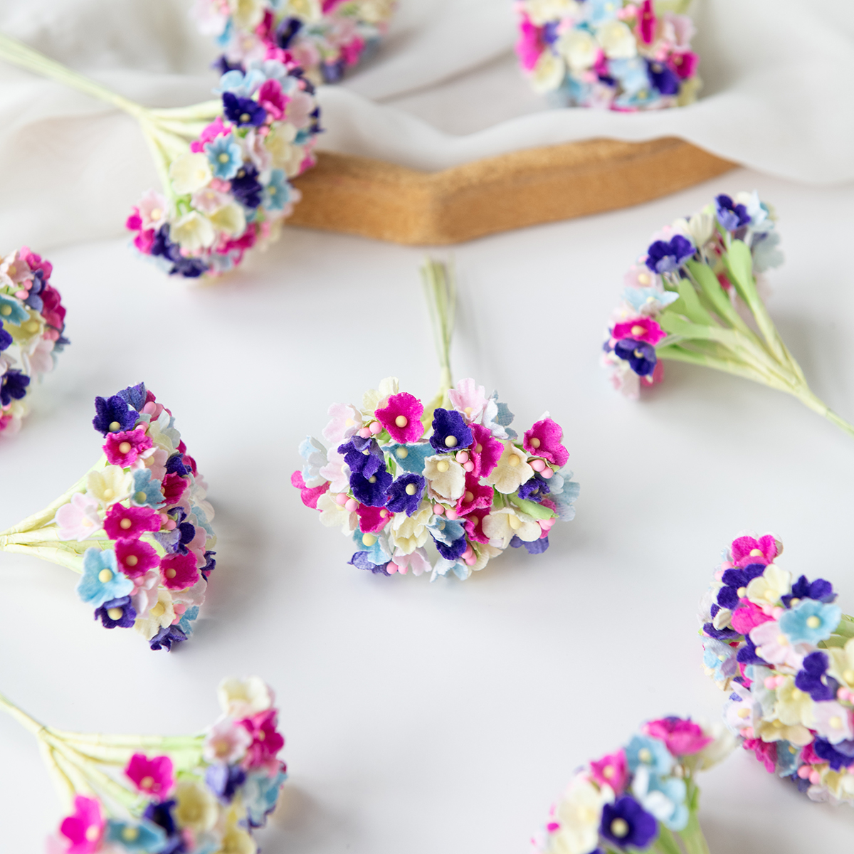 Artificial Flower Silk Babysbr - Bonsai Garden Festival reseña y precio