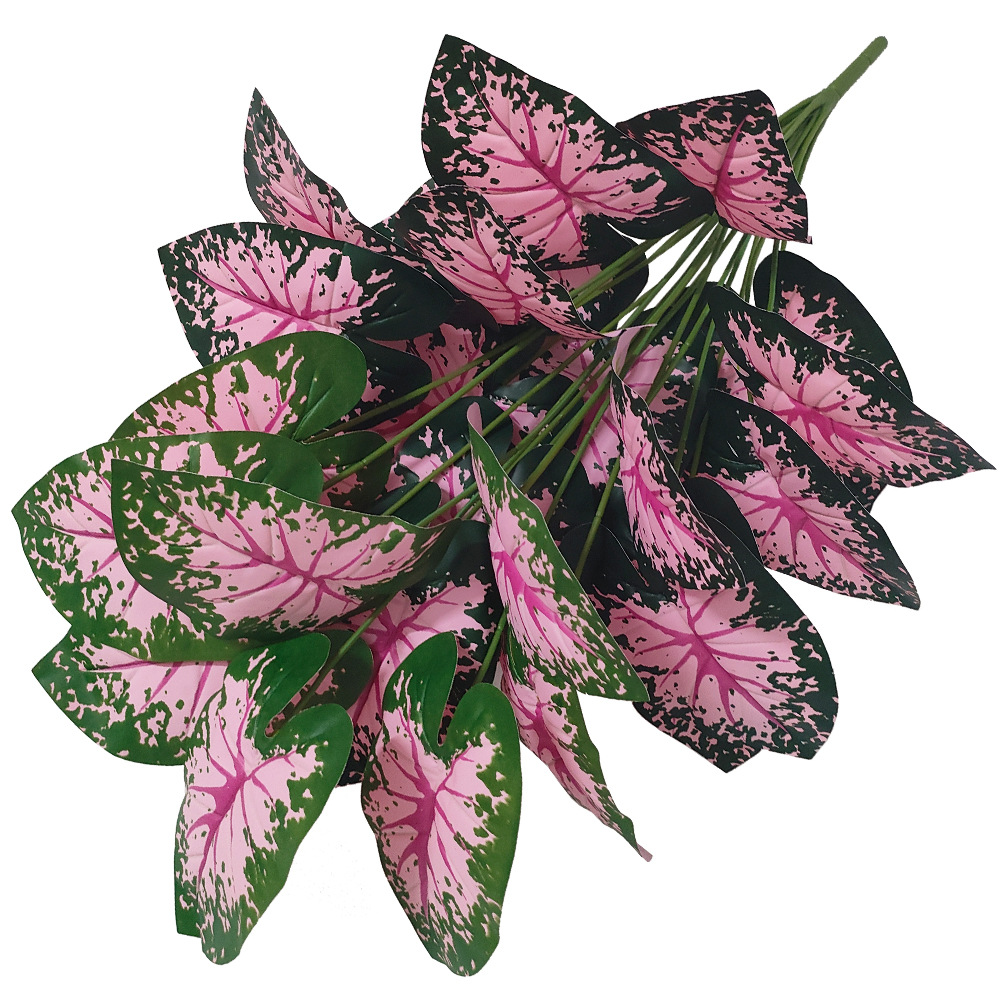 Pink Leaf Potted Plants Fake A - Bonsai Garden Kit reseña y precio