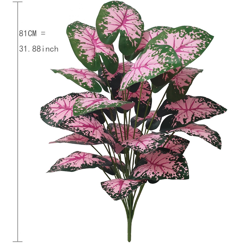 Pink Leaf Potted Plants Fake A - Bonsai Garden Kit reseña y precio