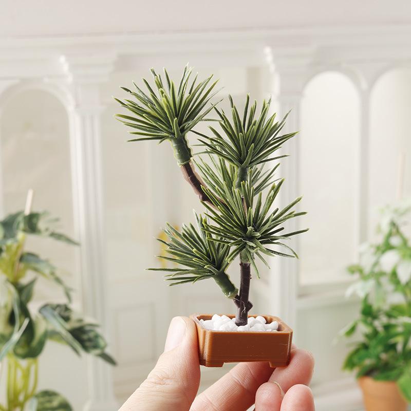 1Pcs 1/12 Dollhouse Simulation - Us Bonsai Garden reseña y precio