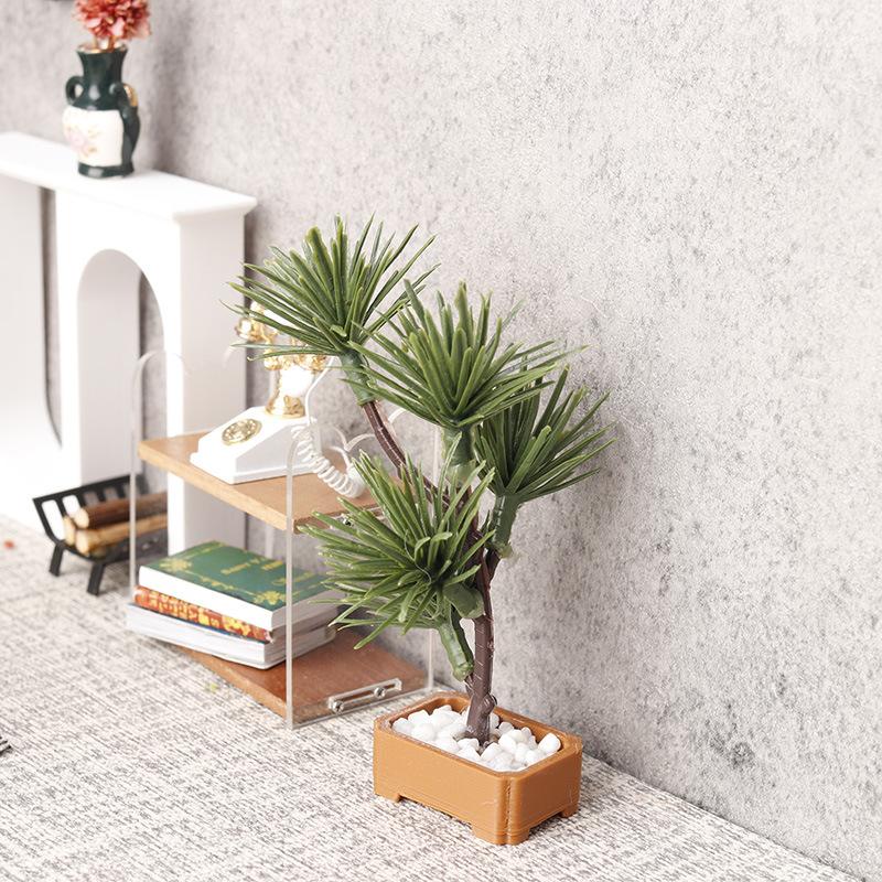 1Pcs 1/12 Dollhouse Simulation - Us Bonsai Garden reseña y precio