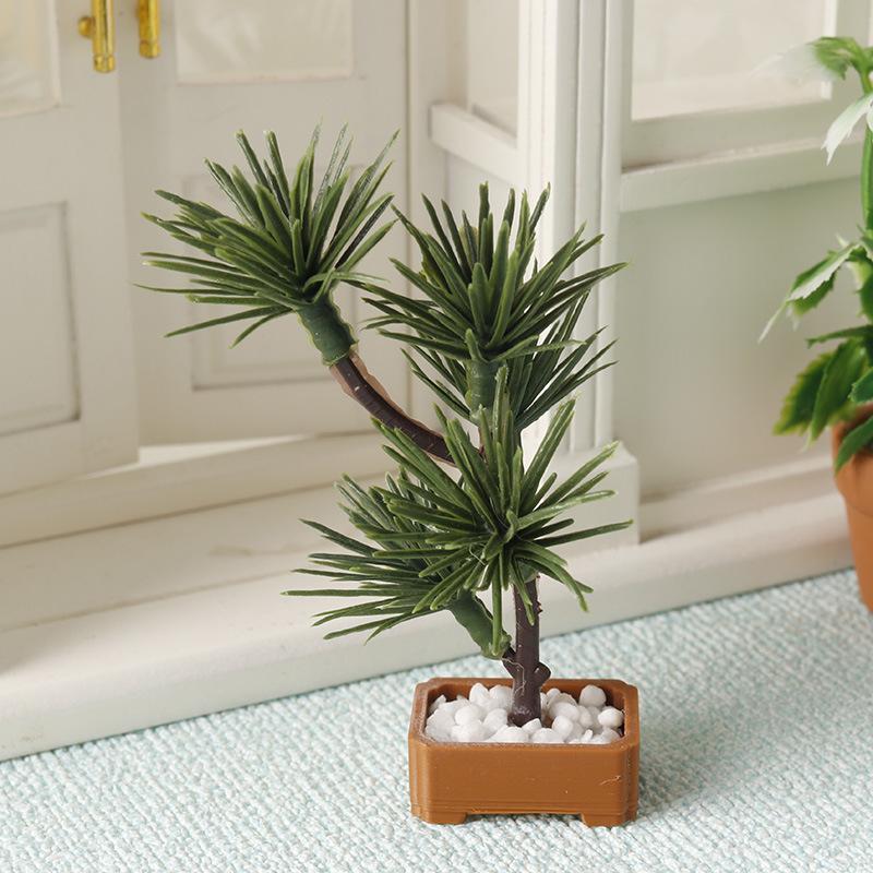 1Pcs 1/12 Dollhouse Simulation - Us Bonsai Garden reseña y precio