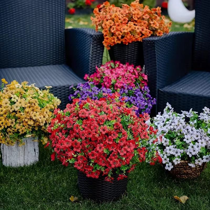1pc ArtificialFlower Plant Euc - Bonsai Garden Festival reseña y precio