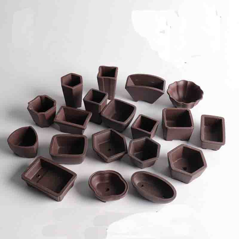 Yixing Purple Sand Flower Pot  - Bonsai Tree Zen Garden reseña y precio