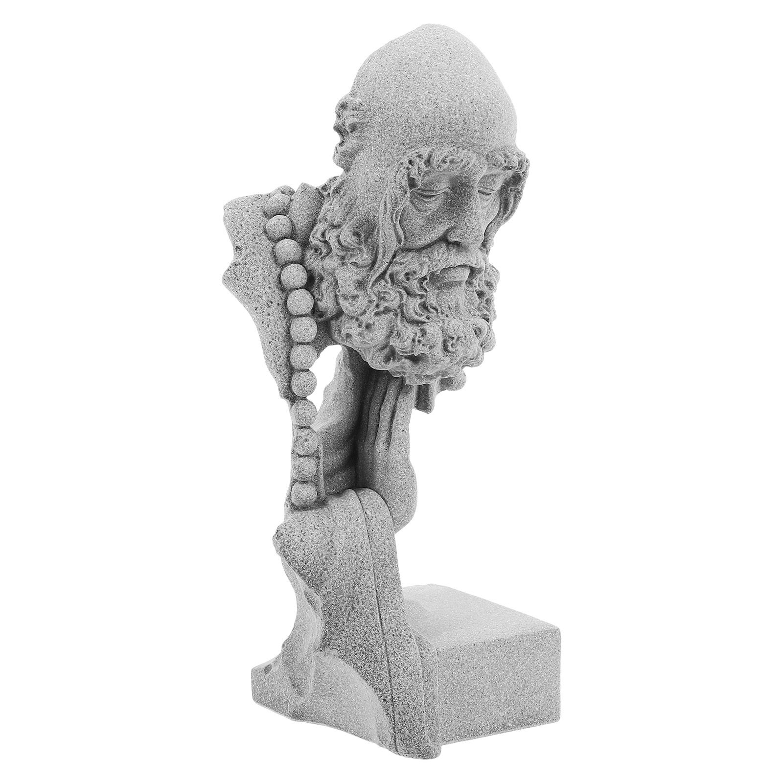 Stone Buddha Statue Small Chin - Us Bonsai Garden reseña y precio
