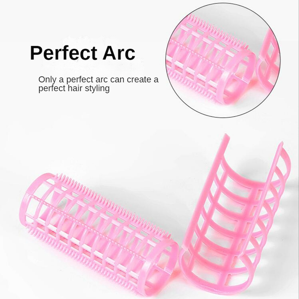 No Heat Hair Rollers Set Plast - Root Hook Tool reseña y precio