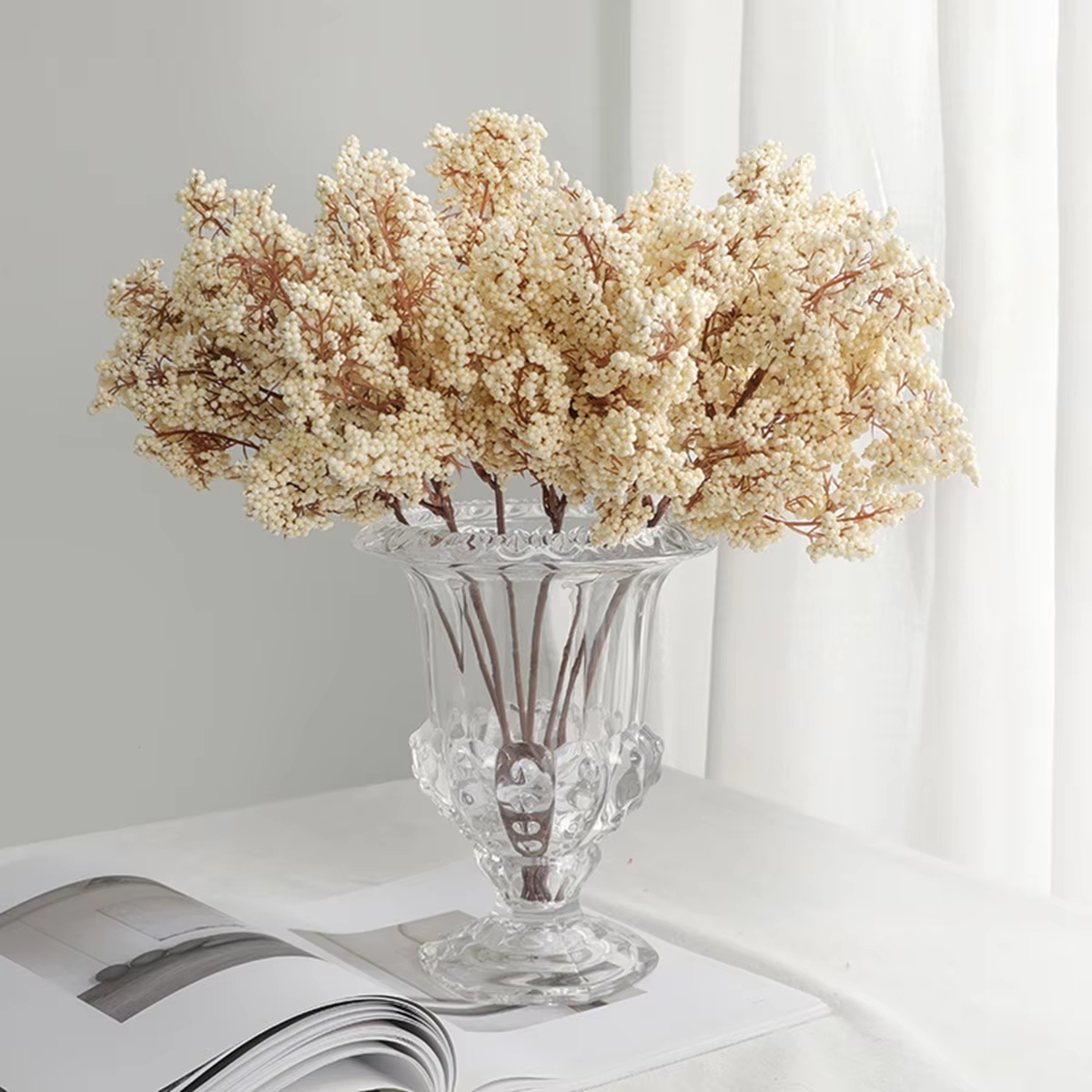 Artificial Flowers Plant Winte - Bonsai Garden Festival reseña y precio