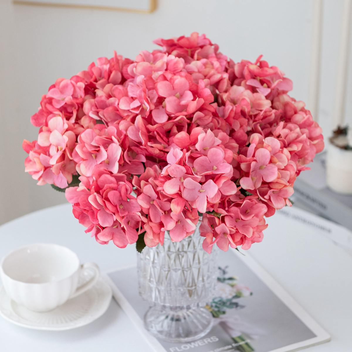 Artificial Flower Hydrangea Sp - Bonsai Garden Festival reseña y precio