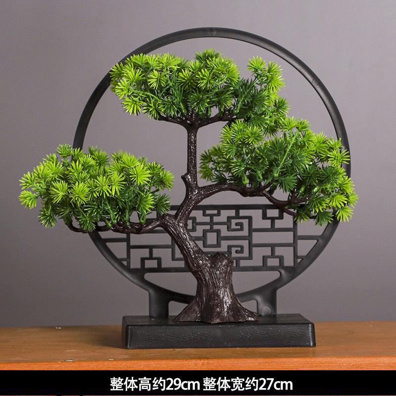 Chinese Zen Welcome Pine Potte - Bonsai Tree Zen Garden reseña y precio