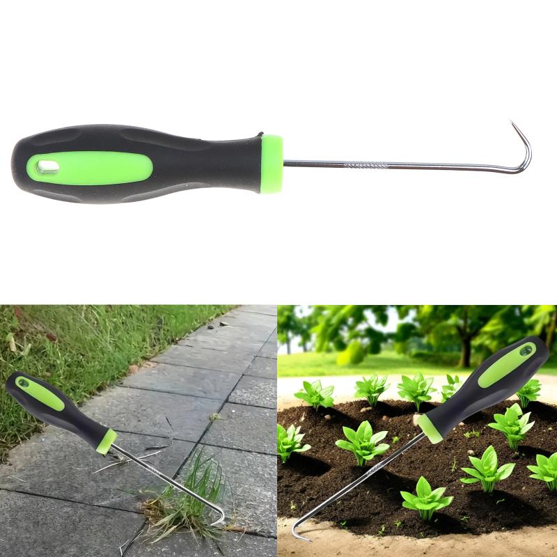 New Heavy-Duty Weed Puller Too - Root Hook Tool reseña y precio