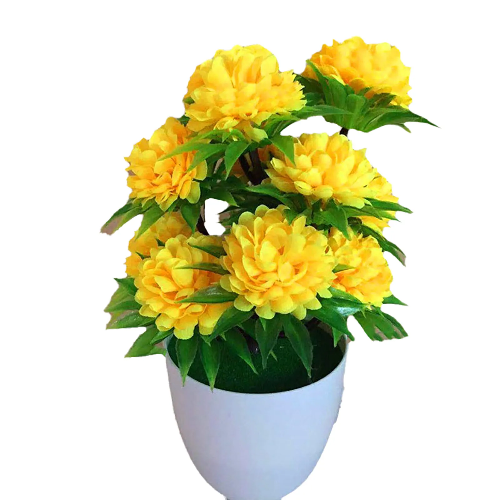 Chrysanthemums Artificial Bons - Bonsai Garden Display reseña y precio
