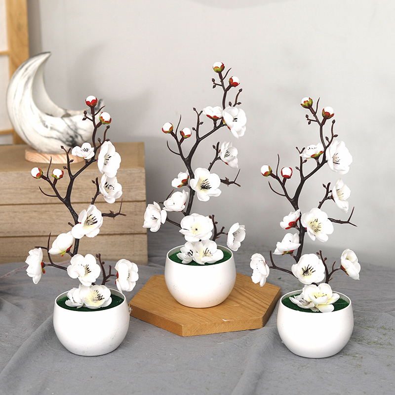 Christmas Fake Green PE Pine B - Bonsai Tree Zen Garden reseña y precio