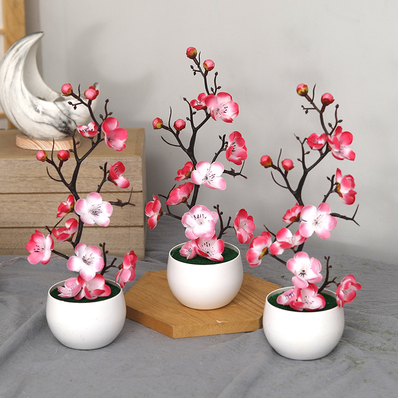 Christmas Fake Green PE Pine B - Bonsai Tree Zen Garden reseña y precio