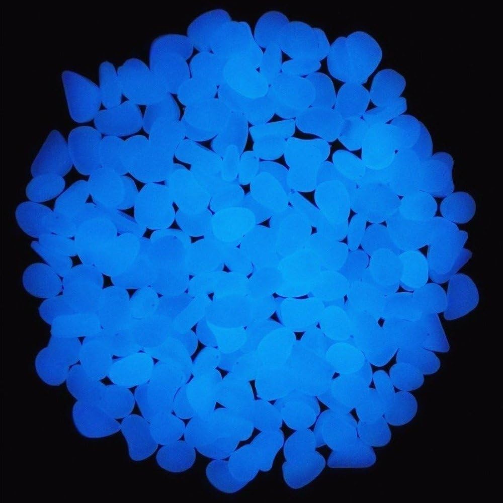Fish Tank Rocks Glow Blue Pebb - Bonsai Garden Kit reseña y precio