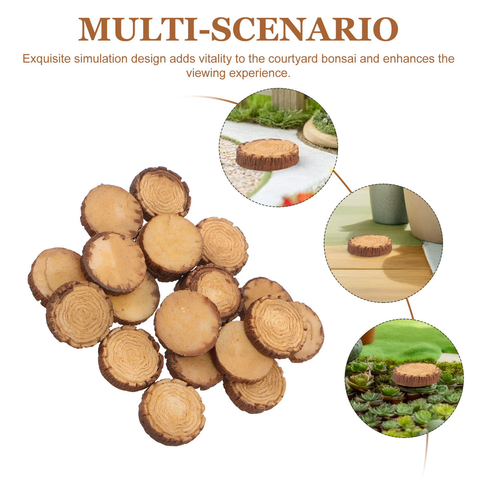 20Pcs Micro Landscape Resin St - Us Bonsai Garden reseña y precio