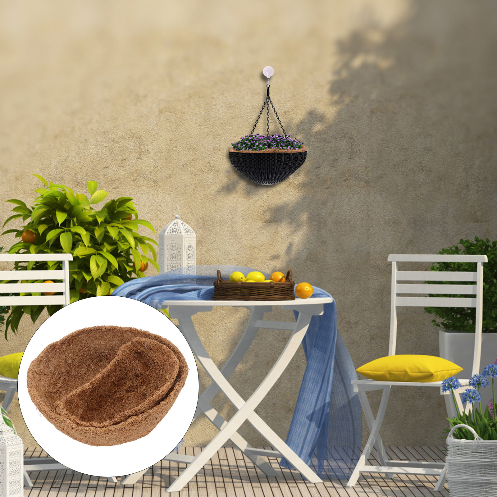 4Pcs Natural Coconut Fiber Flo - Bonsai Garden Shop reseña y precio