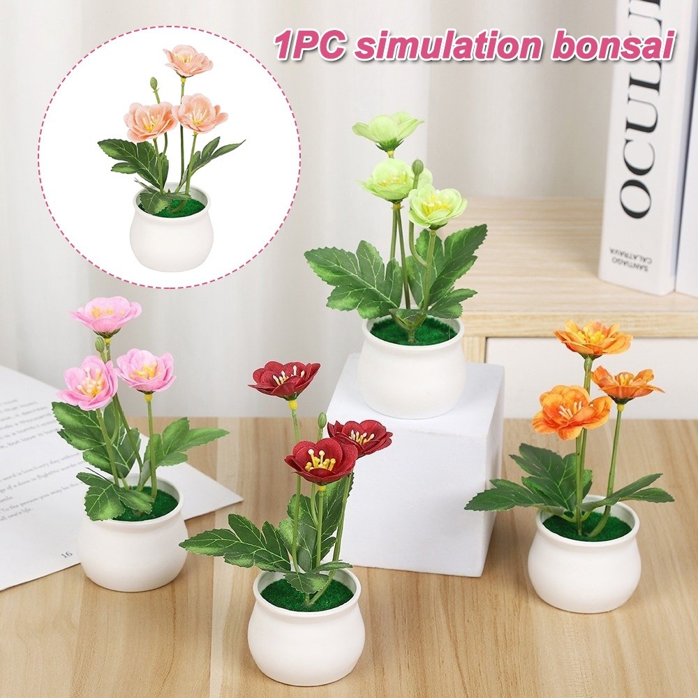 Plum Blossom Plant Artificial  - Bonsai Garden Display reseña y precio