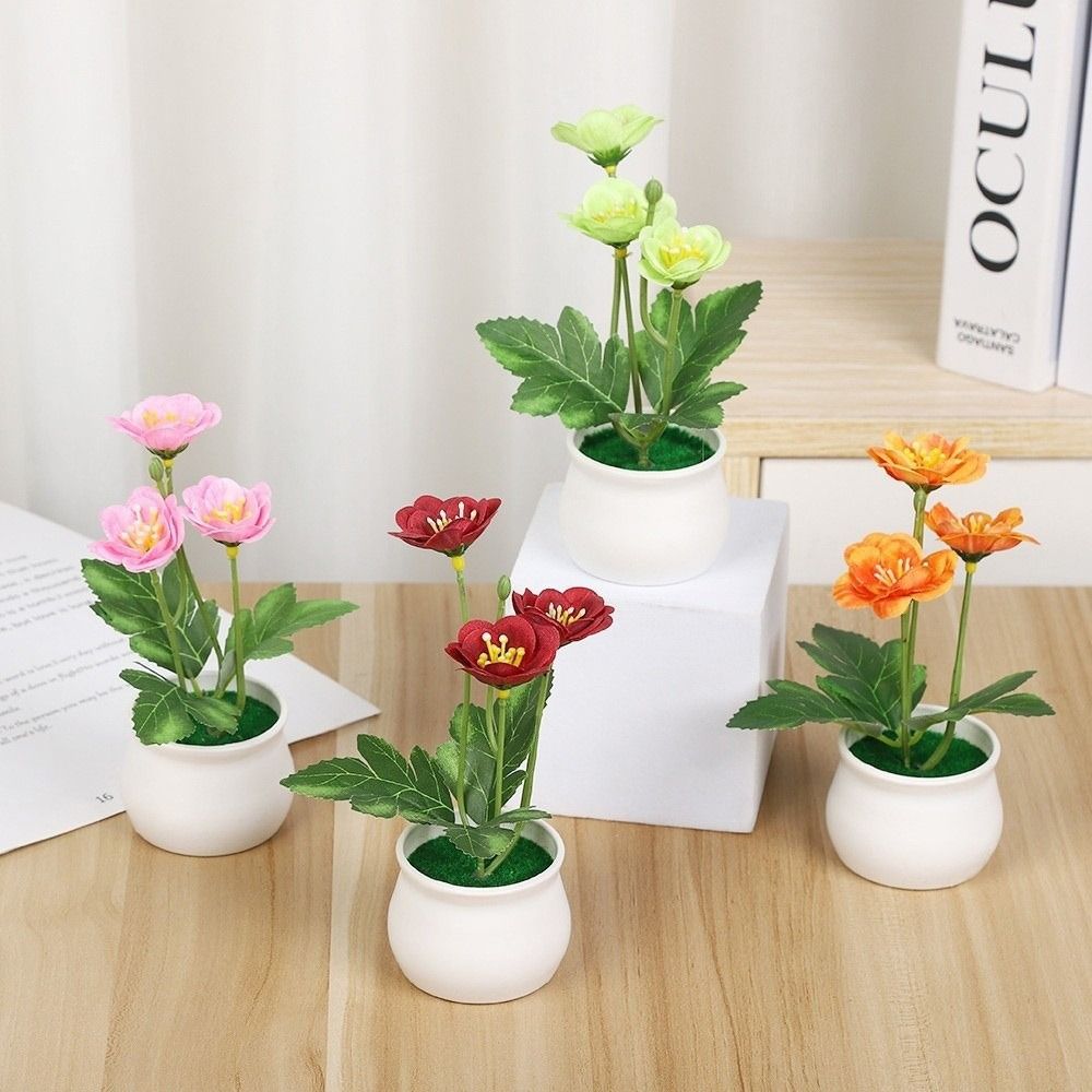 Plum Blossom Plant Artificial  - Bonsai Garden Display reseña y precio