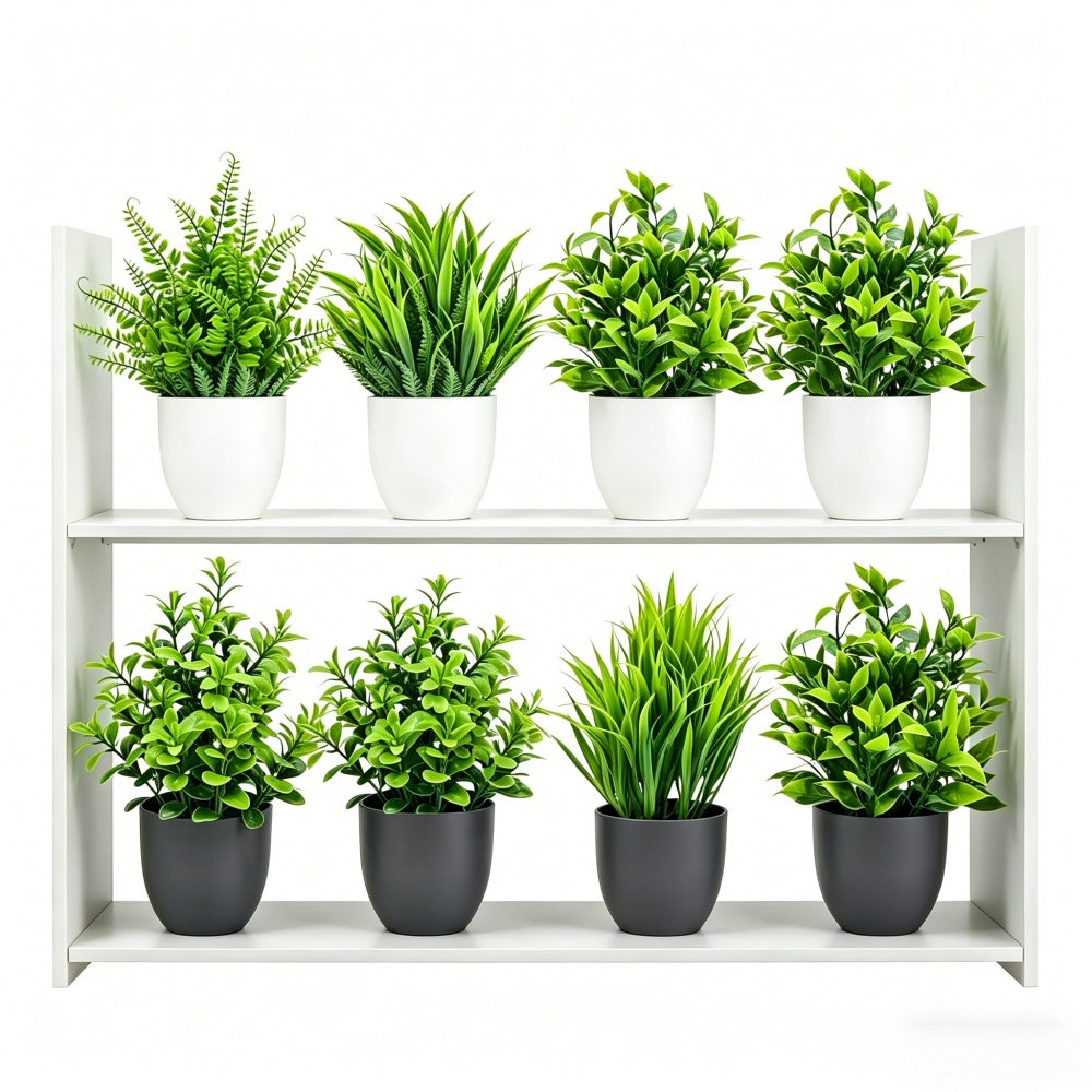 4pcs/set Mini Artificial Plant - Bonsai Garden Kit reseña y precio